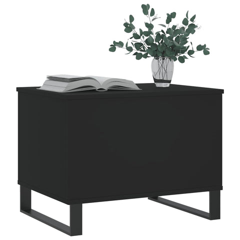 vidaXL Couchtisch Schwarz 60x44,5x45 cm Holzwerkstoff