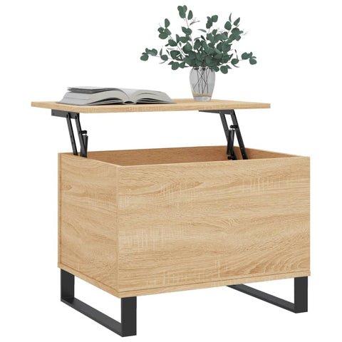 vidaXL Couchtisch Sonoma-Eiche 60x44,5x45 cm Holzwerkstoff