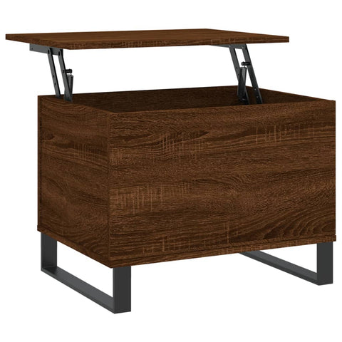 vidaXL Couchtisch Braun Eichen-Optik 60x44,5x45 cm Holzwerkstoff