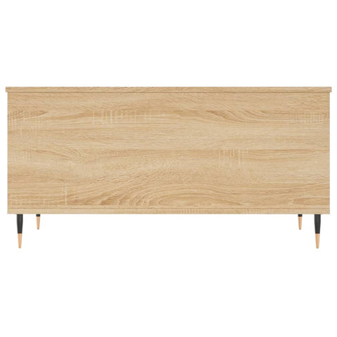 vidaXL Couchtisch Sonoma-Eiche 90x44,5x45 cm Holzwerkstoff