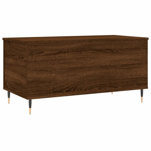 vidaXL Couchtisch Braun Eichen-Optik 90x44,5x45 cm Holzwerkstoff