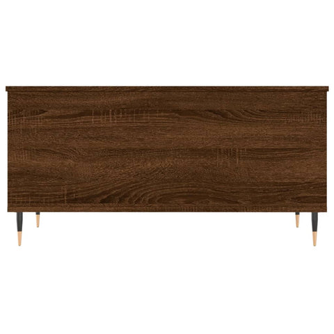 vidaXL Couchtisch Braun Eichen-Optik 90x44,5x45 cm Holzwerkstoff