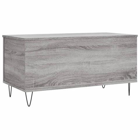 vidaXL Couchtisch Grau Sonoma 90x44,5x45 cm Holzwerkstoff