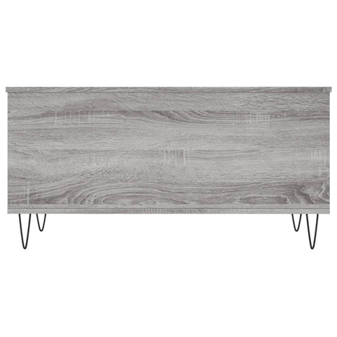 vidaXL Couchtisch Grau Sonoma 90x44,5x45 cm Holzwerkstoff