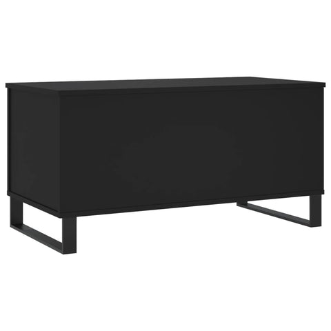 vidaXL Couchtisch Schwarz 90x44,5x45 cm Holzwerkstoff