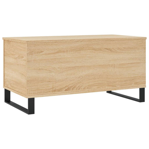 vidaXL Couchtisch Sonoma-Eiche 90x44,5x45 cm Holzwerkstoff