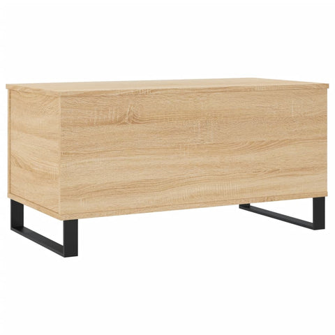 vidaXL Couchtisch Sonoma-Eiche 90x44,5x45 cm Holzwerkstoff