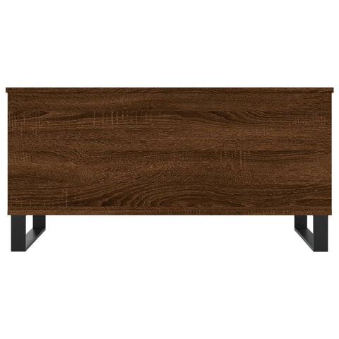 vidaXL Couchtisch Braun Eichen-Optik 90x44,5x45 cm Holzwerkstoff