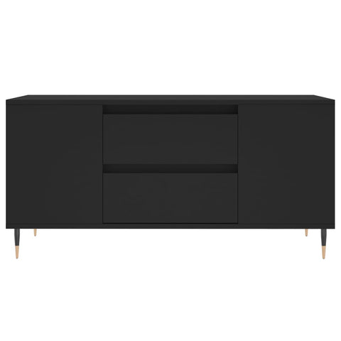 vidaXL Couchtisch Schwarz 102x44,5x50 cm Holzwerkstoff