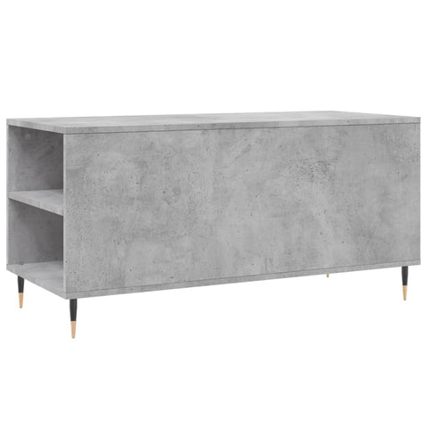 Couchtisch Betongrau 102x44,5x50 cm Holzwerkstoff