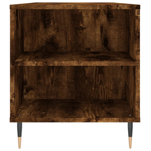 vidaXL Couchtisch Räuchereiche 102x44,5x50 cm Holzwerkstoff