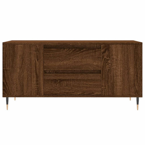 vidaXL Couchtisch Braun Eichen-Optik 102x44,5x50 cm Holzwerkstoff