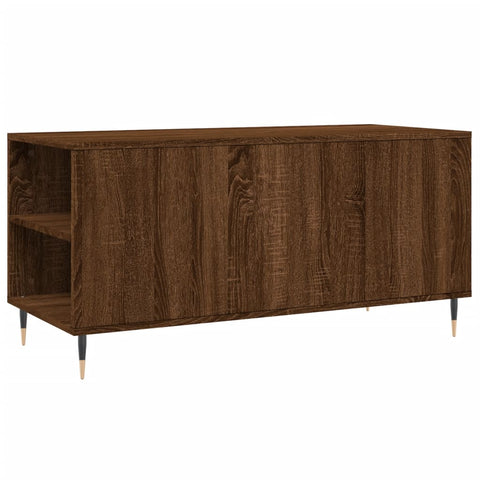 vidaXL Couchtisch Braun Eichen-Optik 102x44,5x50 cm Holzwerkstoff