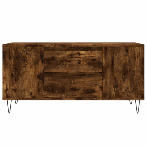 vidaXL Couchtisch Räuchereiche 102x44,5x50 cm Holzwerkstoff