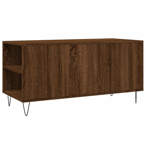 vidaXL Couchtisch Braun Eichen-Optik 102x44,5x50 cm Holzwerkstoff