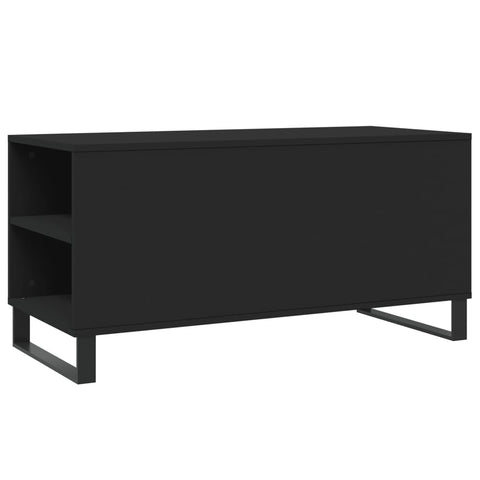 vidaXL Couchtisch Schwarz 102x44,5x50 cm Holzwerkstoff