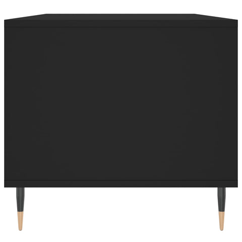 vidaXL Couchtisch Schwarz 90x49x45 cm Holzwerkstoff