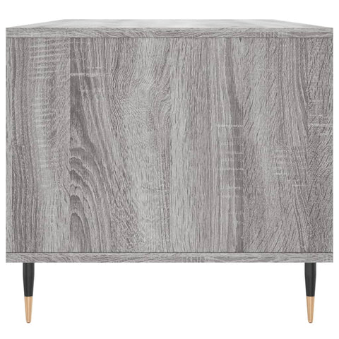 vidaXL Couchtisch Grau Sonoma 90x49x45 cm Holzwerkstoff