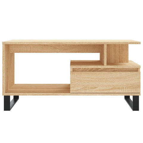 vidaXL Couchtisch Sonoma-Eiche 90x49x45 cm Holzwerkstoff