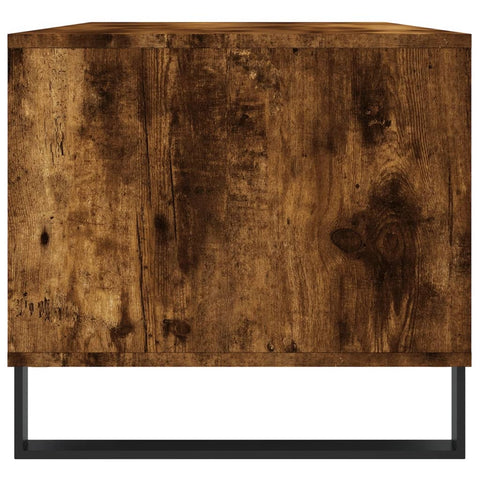 vidaXL Couchtisch Räuchereiche 90x49x45 cm Holzwerkstoff