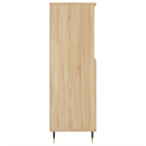 vidaXL Highboard Sonoma-Eiche 60x36x110 cm Holzwerkstoff