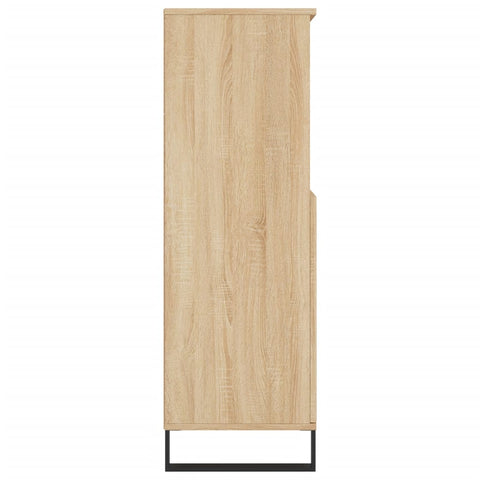 vidaXL Highboard Sonoma-Eiche 60x36x110 cm Holzwerkstoff