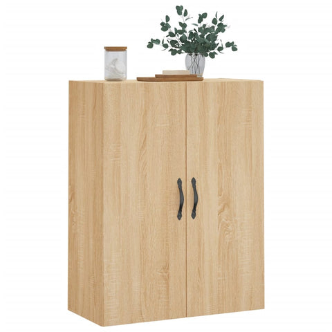 vidaXL Wandschrank Sonoma-Eiche 69,5x34x90 cm Holzwerkstoff