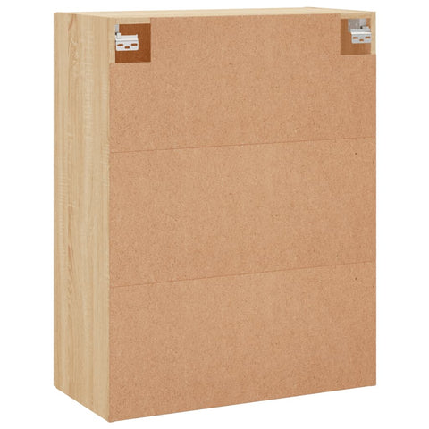 vidaXL Wandschrank Sonoma-Eiche 69,5x34x90 cm Holzwerkstoff