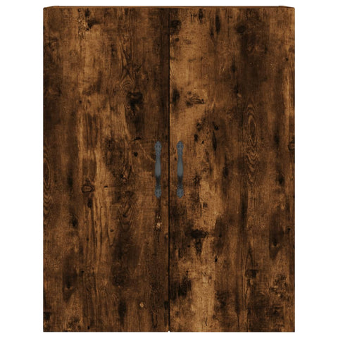 vidaXL Wandschrank Räuchereiche 69,5x34x90 cm Holzwerkstoff