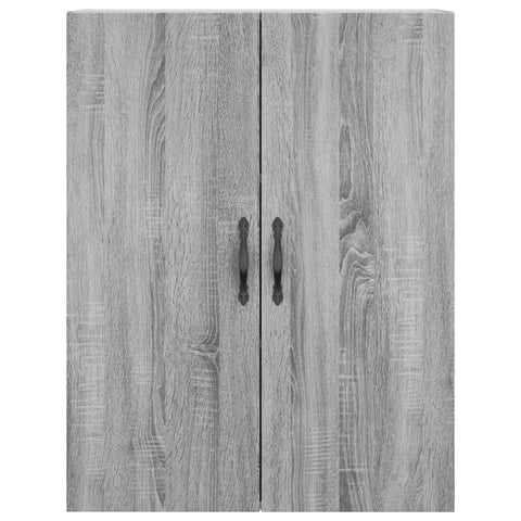 vidaXL Wandschrank Grau Sonoma 69,5x34x90 cm Holzwerkstoff