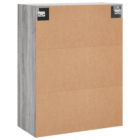 vidaXL Wandschrank Grau Sonoma 69,5x34x90 cm Holzwerkstoff