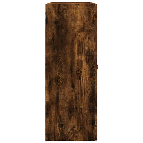 vidaXL Wandschrank Räuchereiche 69,5x34x90 cm Holzwerkstoff