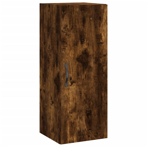 vidaXL Wandschrank Räuchereiche 34,5x34x90 cm Holzwerkstoff