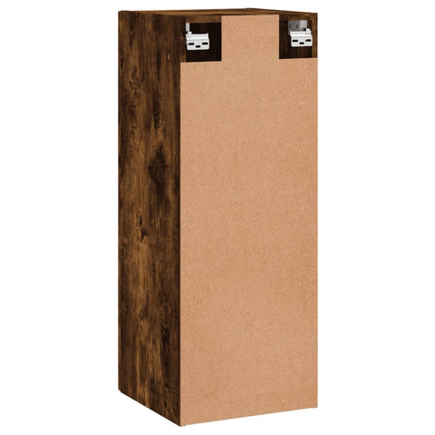 vidaXL Wandschrank Räuchereiche 34,5x34x90 cm Holzwerkstoff