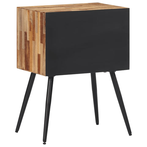 vidaXL Nachttisch 47x31,5x60 cm Massivholz Teak