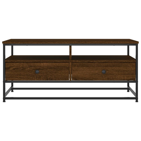 vidaXL Couchtisch Braun Eichen-Optik 100x51x45 cm Holzwerkstoff