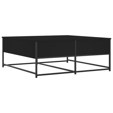 vidaXL Couchtisch Schwarz 100x99x40 cm Holzwerkstoff