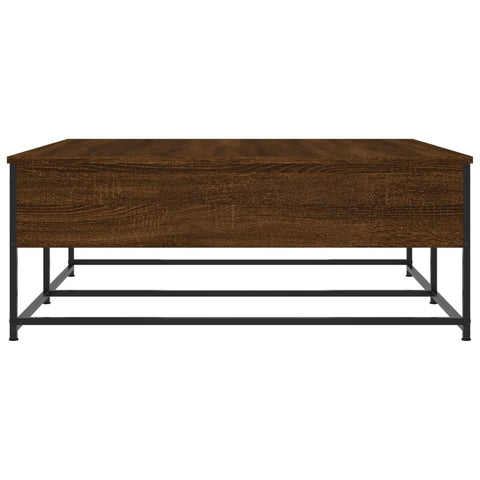 vidaXL Couchtisch Braun Eichen-Optik 100x99x40 cm Holzwerkstoff