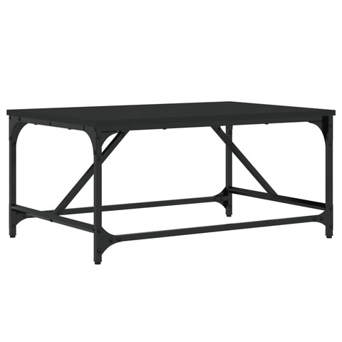 vidaXL Couchtisch Schwarz 75x50x35 cm Holzwerkstoff