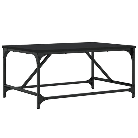 vidaXL Couchtisch Schwarz 75x50x35 cm Holzwerkstoff