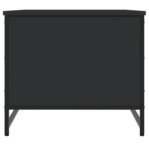 vidaXL Couchtisch Schwarz 85,5x51x45 cm Holzwerkstoff