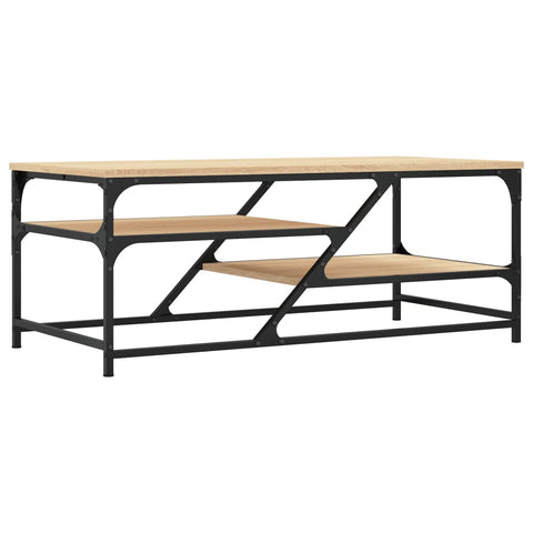 vidaXL Couchtisch Sonoma-Eiche 100x49x40 cm Holzwerkstoff