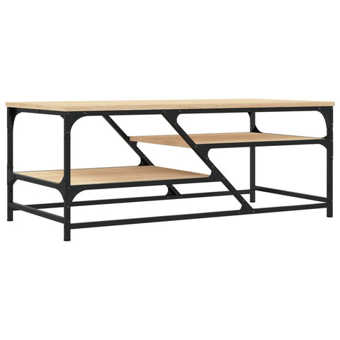 vidaXL Couchtisch Sonoma-Eiche 100x49x40 cm Holzwerkstoff