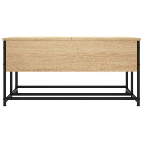 vidaXL Couchtisch Sonoma-Eiche 80x80x40 cm Holzwerkstoff