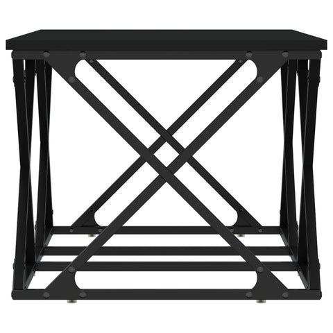 vidaXL Couchtisch Schwarz 100x49x40 cm Holzwerkstoff