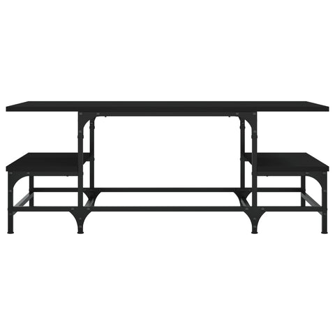 vidaXL Couchtisch Schwarz 100x50,5x40 cm Holzwerkstoff