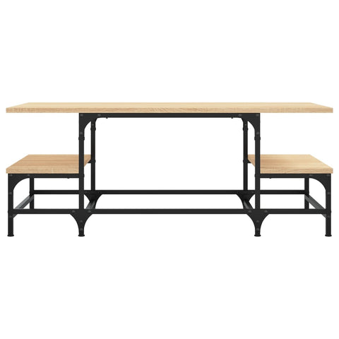 vidaXL Couchtisch Sonoma-Eiche 100x50,5x40 cm Holzwerkstoff