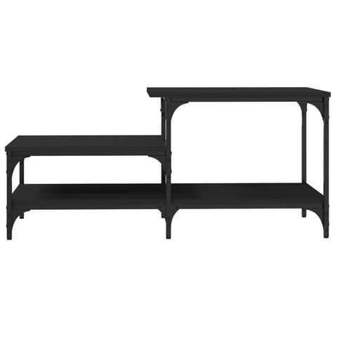 vidaXL Couchtisch Schwarz 100x50,5x45 cm Holzwerkstoff