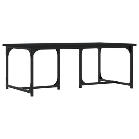 vidaXL Couchtisch Schwarz 90x50x35 cm Holzwerkstoff