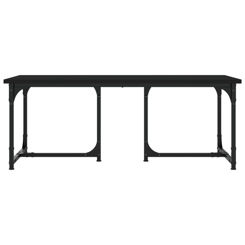 vidaXL Couchtisch Schwarz 90x50x35 cm Holzwerkstoff